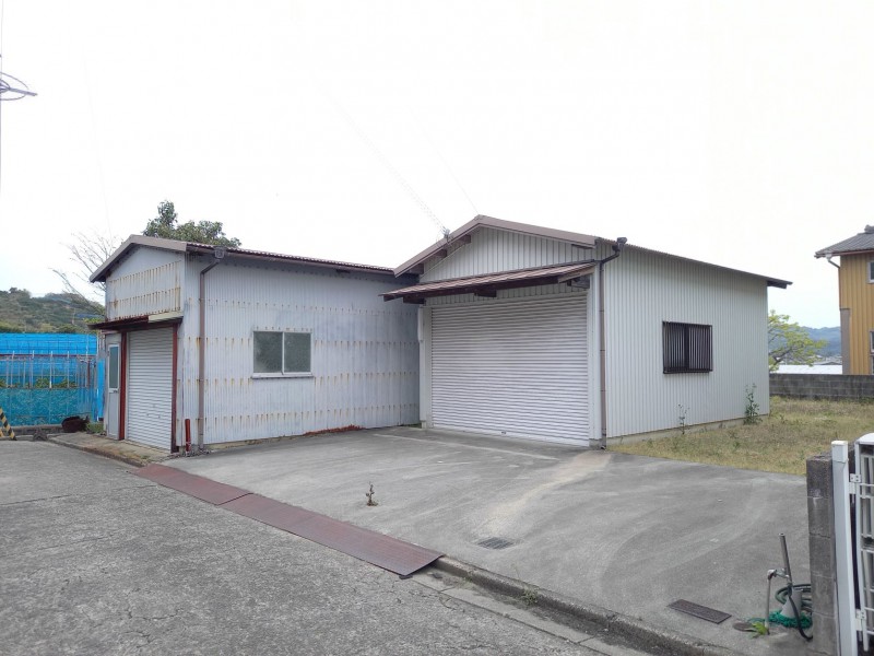 倉庫付き土地 【広川町上中野】